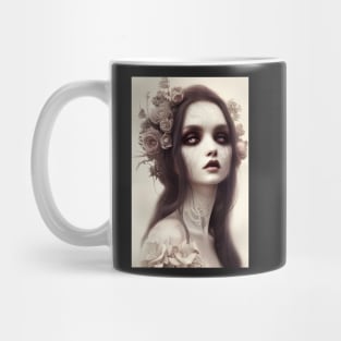 Pale goth girl Mug